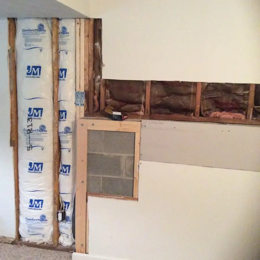 Wall insulation replacement during Contents Cleaning & Restoration in Toppenish